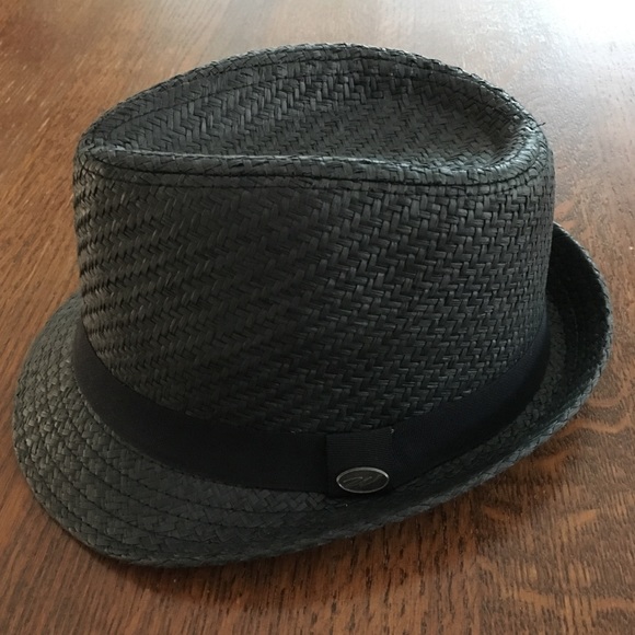 Brandi Renee Designs Accessories - 🎁 Black Woven Fedora Hat